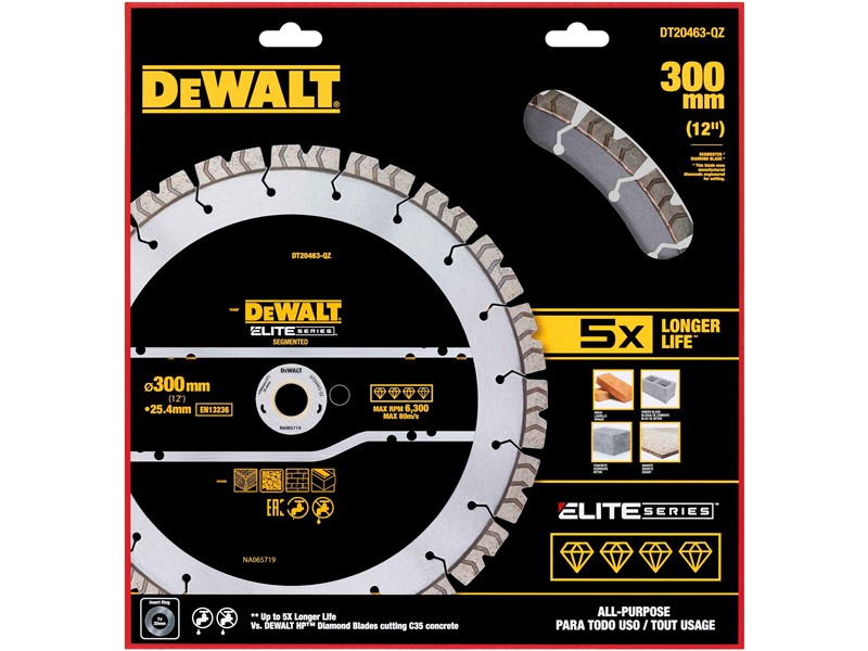 Diamantna rezalna plošča Dewalt DT20463