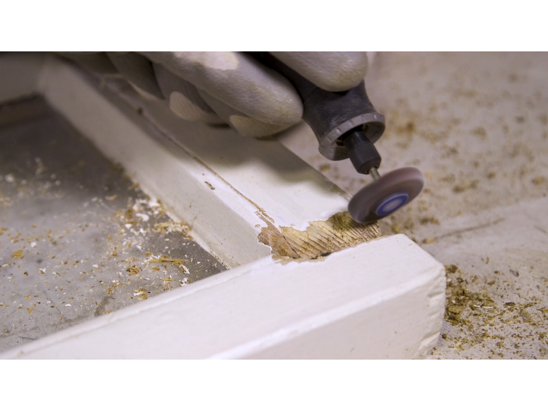 Lamelni brusilni kolut Dremel 504, Dimenzije: 3.2x50mm, Zrnatost: 80, 2615050432