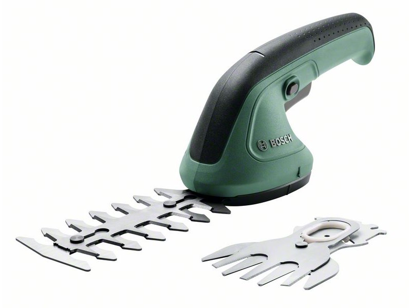 Akumulatorske škarje za travo Bosch EasyShear z 2 reziloma, 22m2, 530g, 0600833300