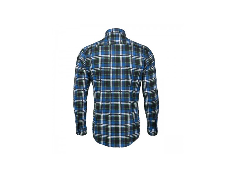 Flanelasta majica Lahti PRO, modra, S-3XL