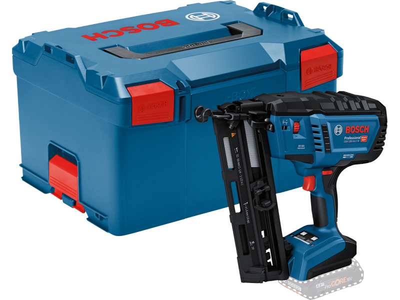 Akumulatorski žebljalnik za les Bosch GNH 18V-64-2 M, 0601482001