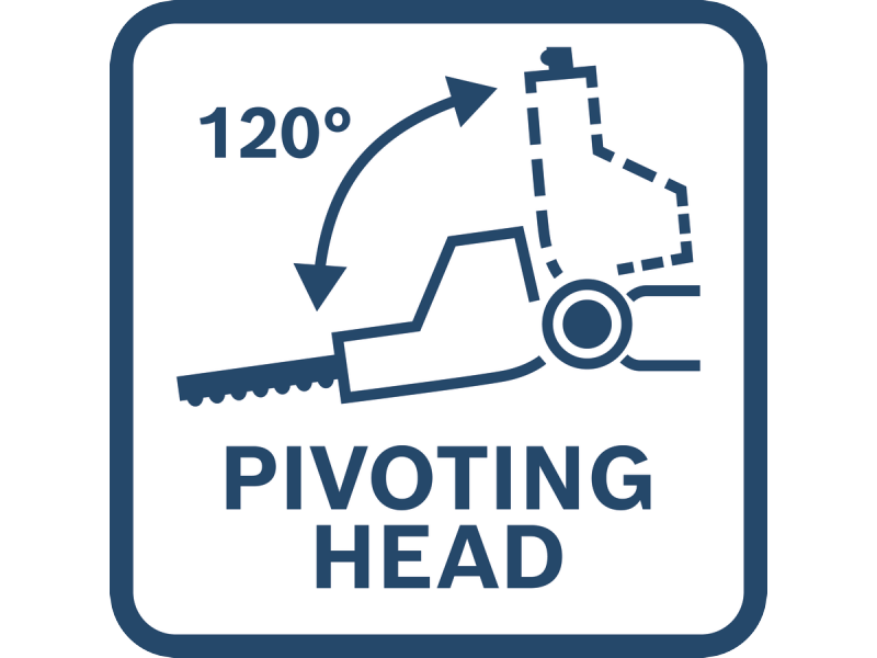 Akumulatorske teleskopske škarje za živo mejo Bosch GHE 18V-50 TP, 06008D5000