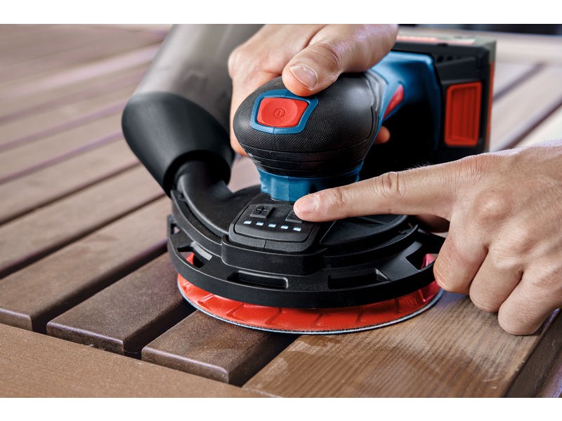 Akumulatorski ekscentrični brusilnik Bosch Expert EXEX 18V-150-5, 0601372901