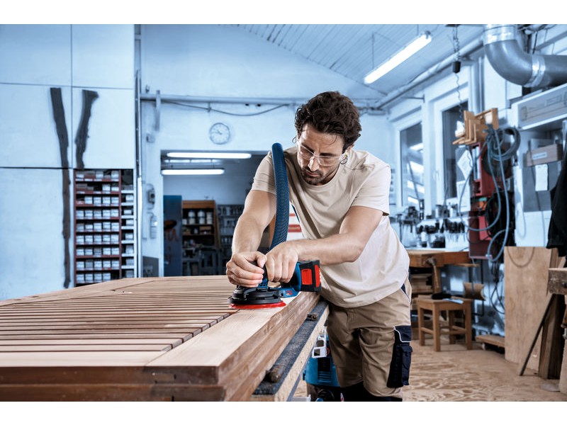 Akumulatorski ekscentrični brusilnik Bosch Expert EXEX 18V-150-5, 0601372901