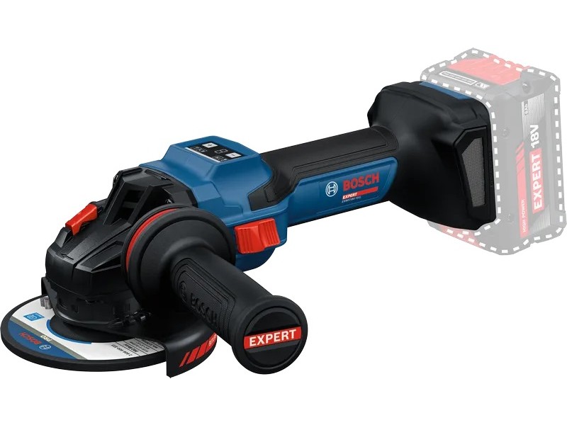 Akumulatorski kotni brusilnik Bosch EXPERT EXWS18V-15S, 06019M6001