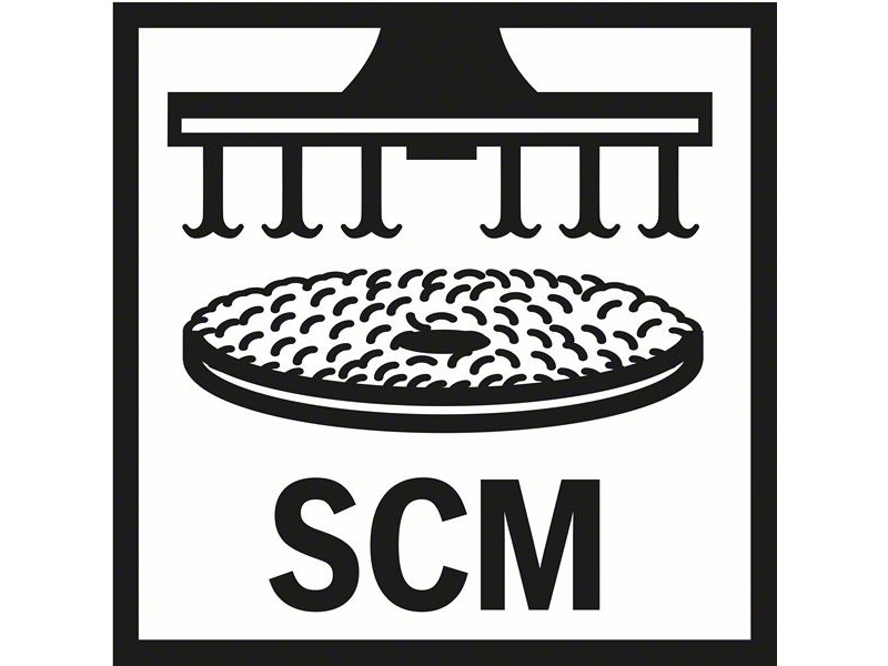 X-LOCK Bosch Podporni krožnik s posebnim ježkom s središčnim vpetjem, Dimenzije: 115mm, 2608601723