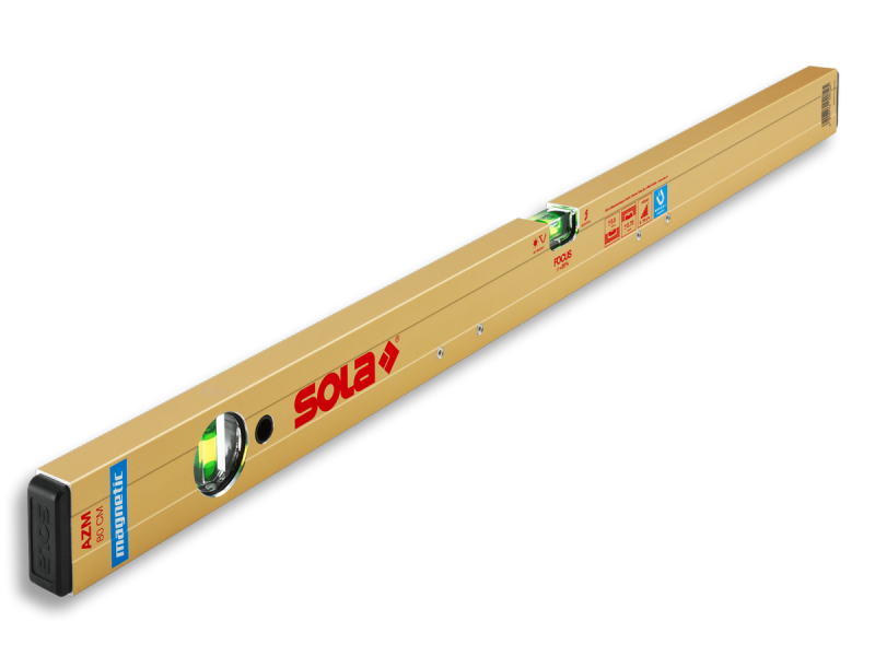 Aluminijasta magnetna vodna tehtnica Sola AZM 30, Dolžina: 30cm, 1820301