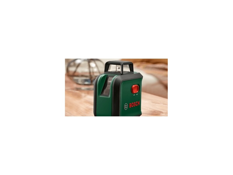 Križni laser Bosch AdvancedLevel 360, 630 - 650 nm, ± 0,4 mm/m, 0,52 kg, 0603663B03