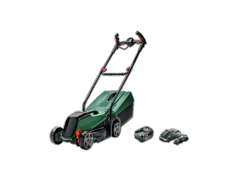 Akum.kosilnica Bosch CityMower 18V-32-200+PBA18V 4.0Ah+AL1830, 32 cm, 300 m2, 31L, 9,4kg, 06008B9A07