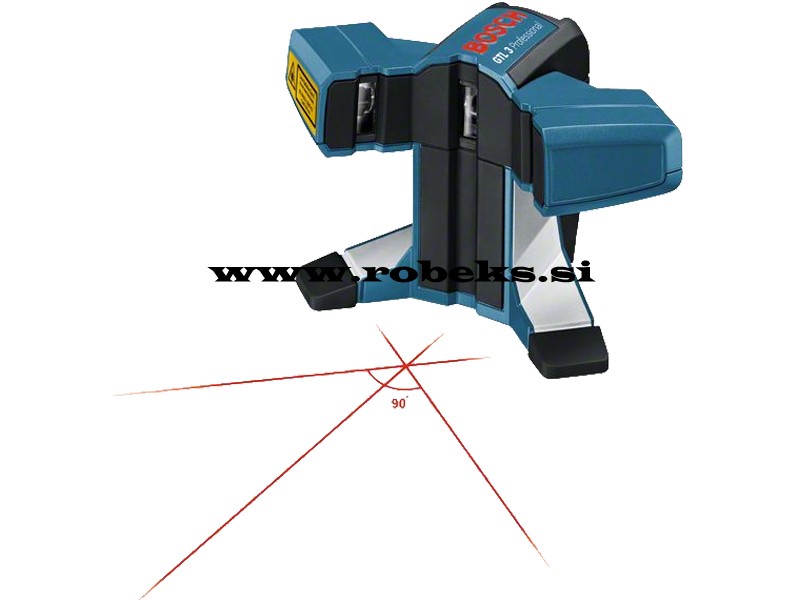 Laser za pečarje Bosch GTL 3, Professional, 0601015200