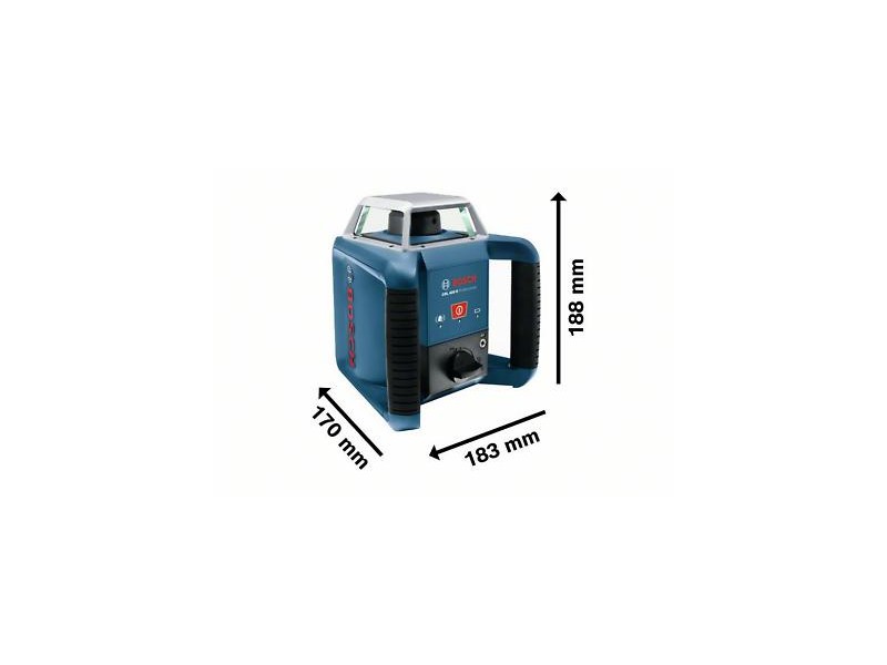 Rotacijski laser Bosch GRL 400H, 400M,± 8 % (± 5°), 2 kg, 0601061800