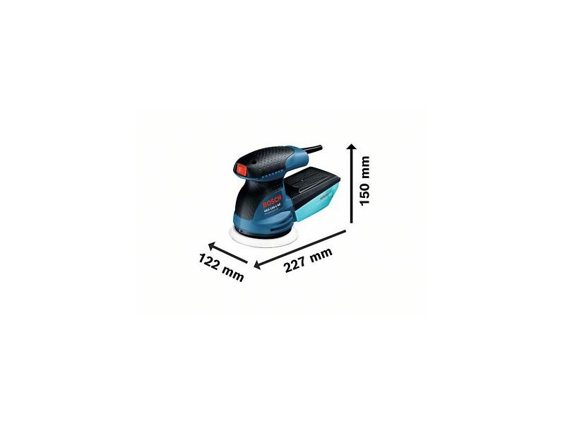 Ekscentrični brusilnik Bosch GEX 125-1 AE, 250W, 125mm, 1.3kg, 0601387500