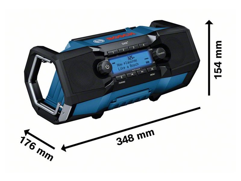 Akumulatorski radio Bosch  GPB 18V-2 SC  Solo, 06014A3100