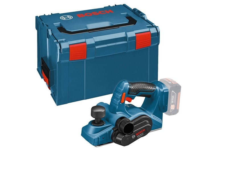 Akumulatorski oblič Bosch GHO 18V-LI v L-BOXX, 18V, 82mm, 2.6kg, 06015A0300