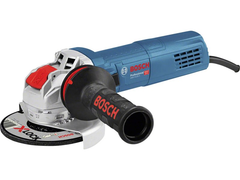 Kotni brusilnik Bosch GWX 9-125 S, X-LOCK, 900W, 125 mm, 06017B2000