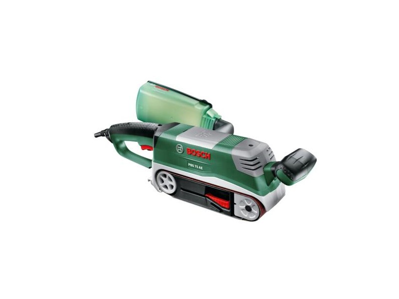 Tračni brusilnik Bosch PBS 75 AE, 750W, 200–350 m/min, 76x165 mm, 3,5kg, 06032A1120
