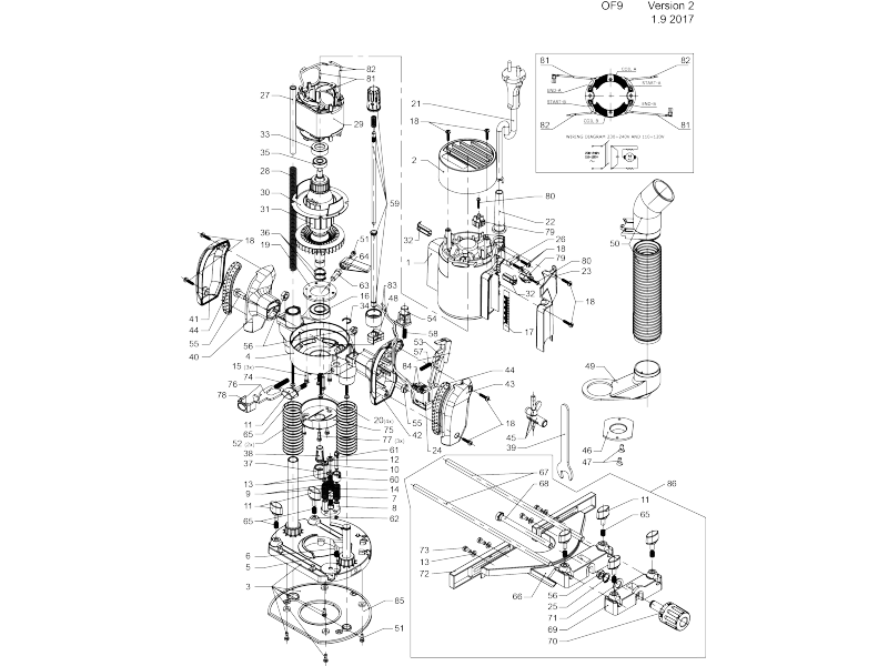 Rotor Perles OF9, 018361816