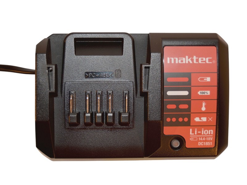 Hitri polnilnik Makita DC1851, 14,4V-18V, 195355-7