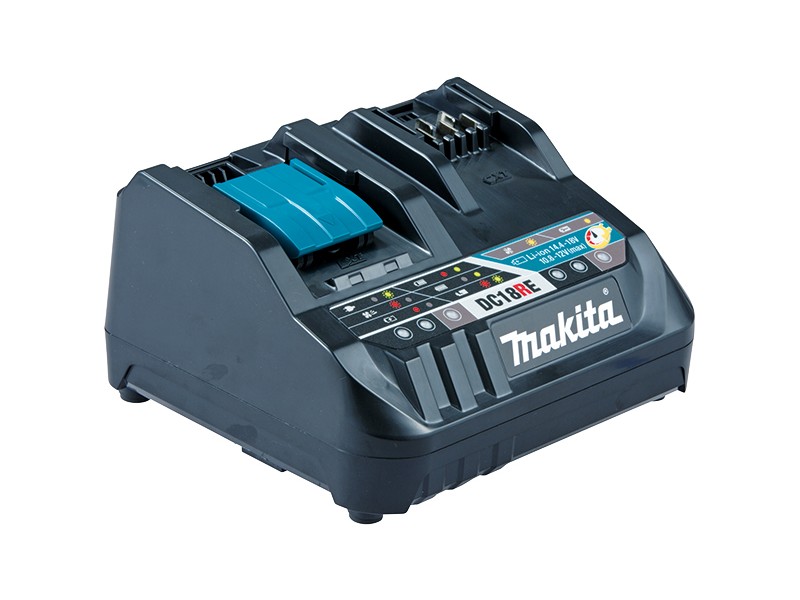 Hitri polnilnik Makita DC18RE, Za: 1x CXT in 1x LXT , 10,8V CXT/14,4 - 18V LXTV, 198720-9