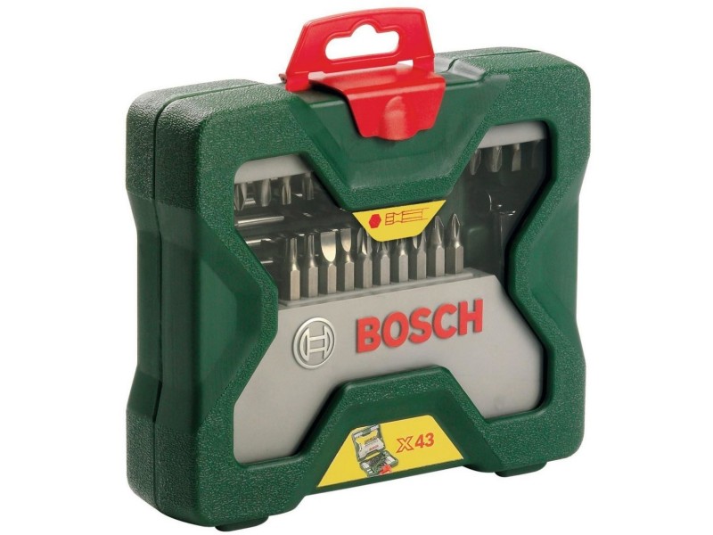 43-delni komplet Bosch vijačnih nastavkov in svedrov X-Line, 2607019613