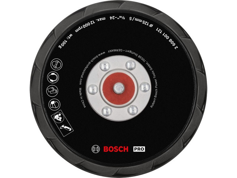Polirna blazinica Bosch PRO, 125 mm, 2608001121