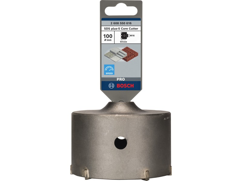 PRO SDS plus-5 Core Cutter Bosch, 100 x 50 x 72 mm, 2608550616