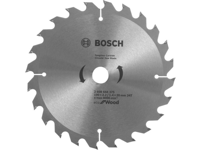 Žagin list za krožno žago Bosch ECO for Wood, (Les)
