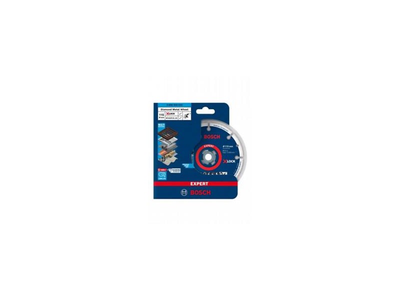 Diamantna Metal Wheel plošča Bosch XLock, Expert Multi Material, 115mm, 22,23mm, 2608900532