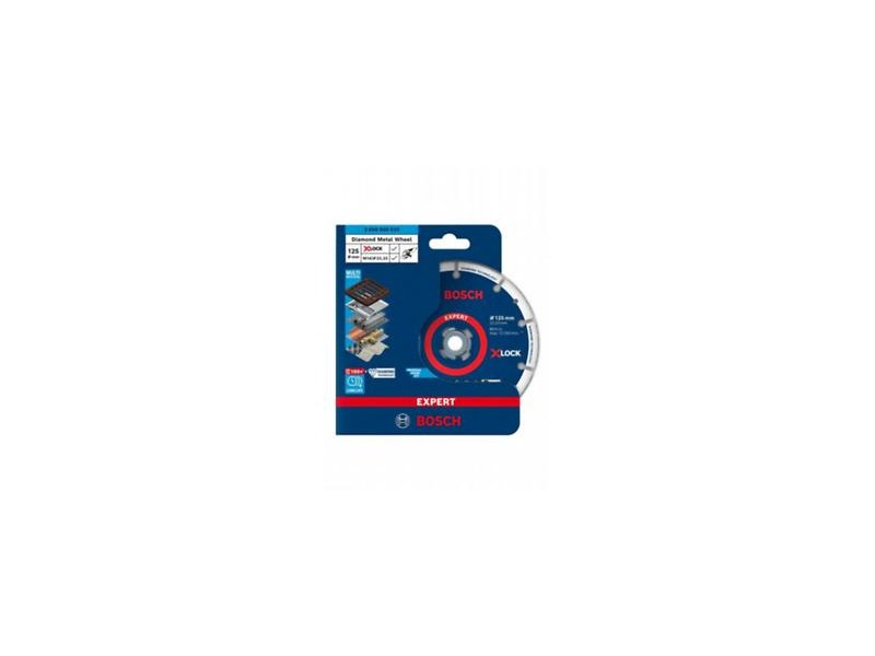 Diamantna Metal Wheel plošča Bosch XLock, Expert Multi Material, 125mm, 22,23mm, 2608900533