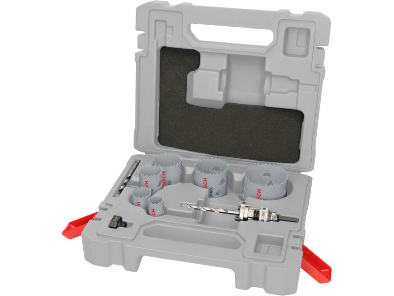 10-delni komplet vpenjalnega sistema Q-Lock za žago za izrezovanje lukenj PRO Multi Material, 2608901551