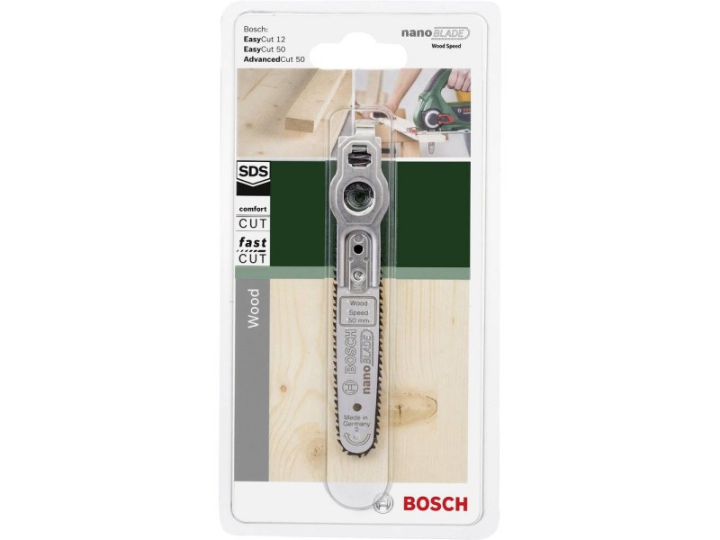 Mikro list za verižno žago Bosch nanoBLADE Wood Speed 50, 50mm, 2609256D84