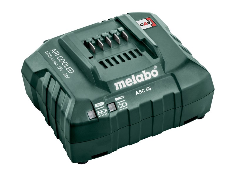 Polnilec Metabo ASC 55, LiHD/Li-Ion, 12V - 36V, 627044000