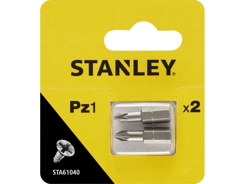 Vijačni nastavek Stanley, PZ1x25mm, STA61040