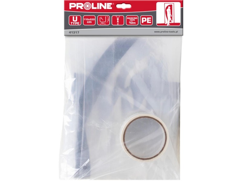 Zaščita za prah Proline, U, Dimenzije: 110cm x 220cm, 41317