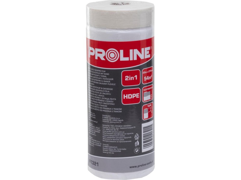 Slikopleskarska folija Proline, Dimenzije: 33m x 110cm, 41323