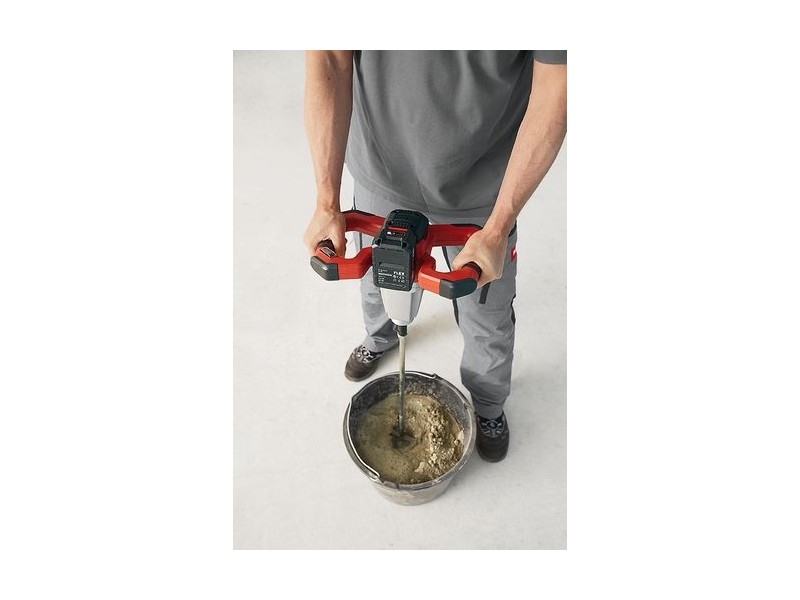 Akumulatorska naprava za mešanje Flex MXE 18.0-EC, 18V, M14, 120mm, 4.1kg, 459364