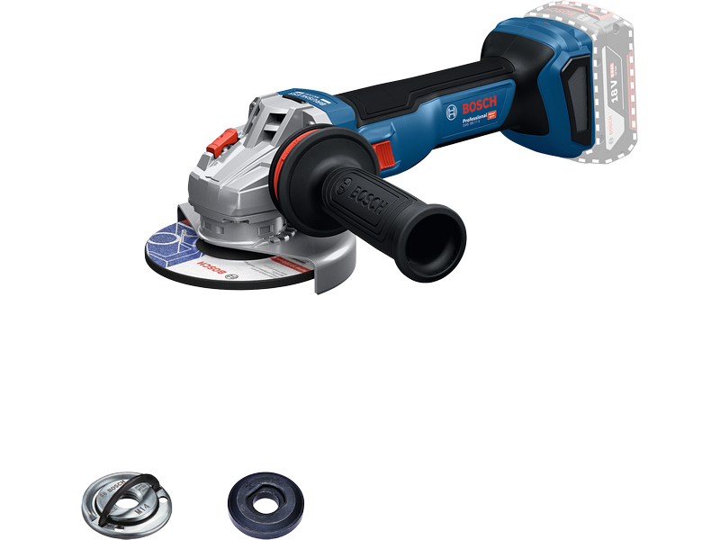 Akumulatorski kotni brusilnik Bosch GWS 18V-11 S, 1100W, 125mm, 06019N4000