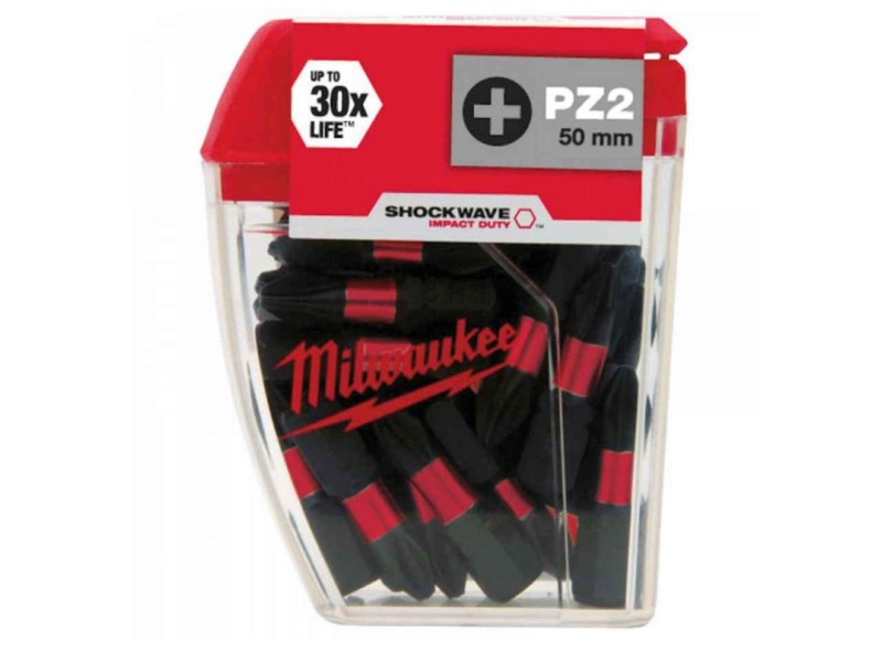 10-delni komplet vijačnih konic Milwaukee Shochwave Impact Torx: 20, Dolžina:  50mm, 4932430877