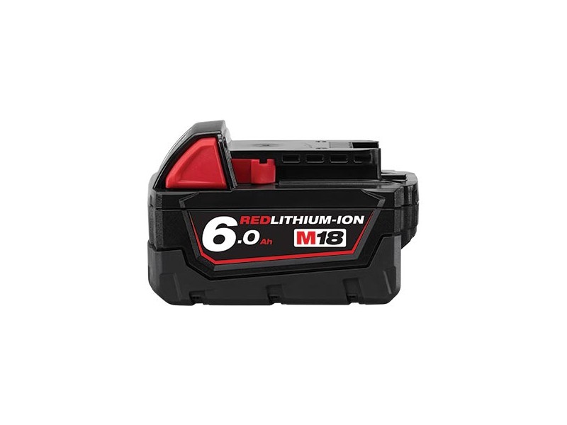 Akumulatorska baterija Milwaukee M18 B6, Li-Ion, 18V, 6,0 Ah, 4932451244