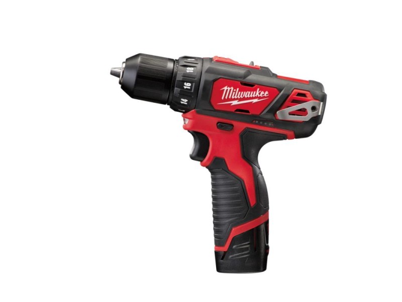 Akumulatorski vrtalnik vijačnik Milwaukee M12 BDD-202C, 12V, 30Nm, 1.2kg, 4933441915