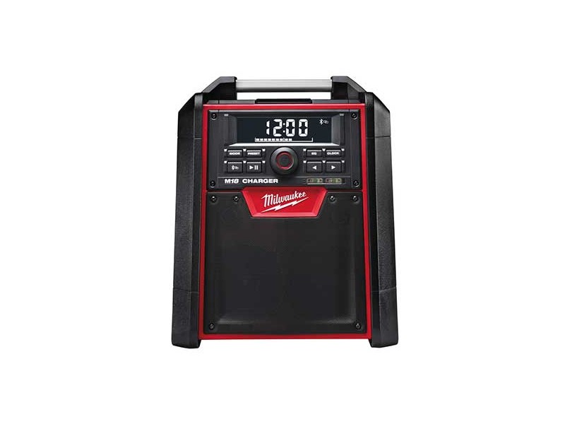 Radio-polnilnik Milwaukee M18 RC-0, Polnilnik: M18 baterij, tablic in pametnih telefonov, Bluetooth, 18V, 4933446639