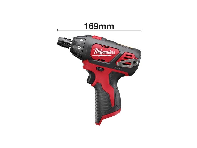 Akumulatorski vijačnik Milwaukee M12 BSD-0, 4933447135