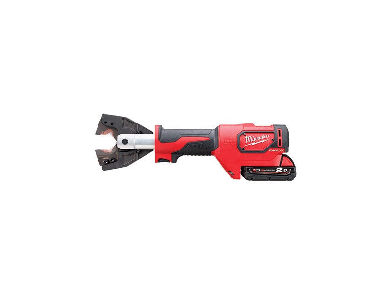Akumulatorske hidravlične škarje za kable Milwaukee M18HCC-201CCU/AL-SETFUEL, Li-Ion 1xAku.: 2,0 Ah, 4933451199