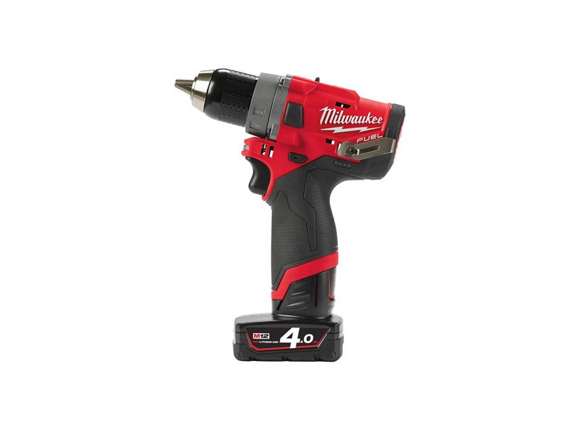 Akumulatorski vijačnik Milwaukee M12 FDD-402X FUEL, Li-Ion 2 x Aku.: 4,0 Ah, 4933459818