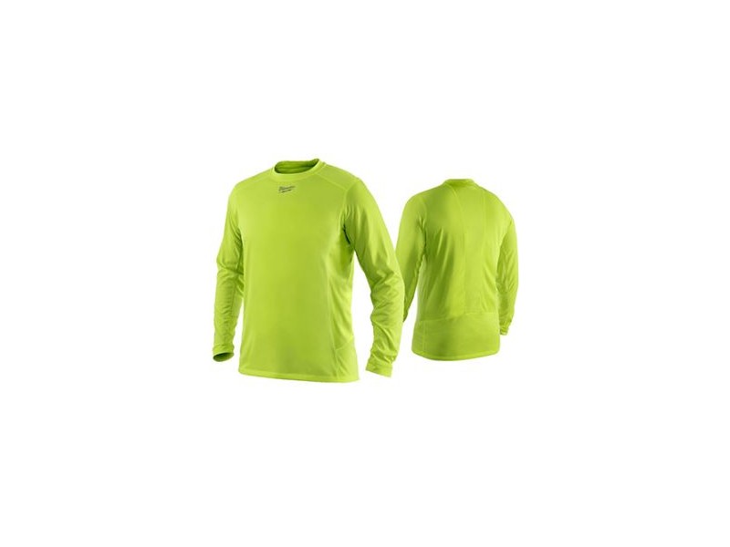 Delovna majica z dolgimi rokavi HI-VIS Milwaukee WWLSY XXL, 4933464201