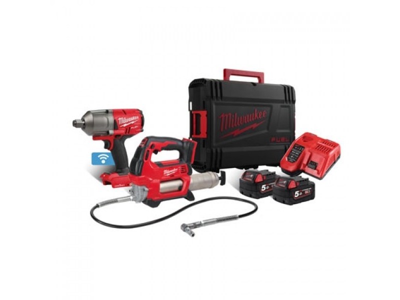 Akumulatorski set orodja Milwaukee M18 ONEPP2W-502X, 4933464914