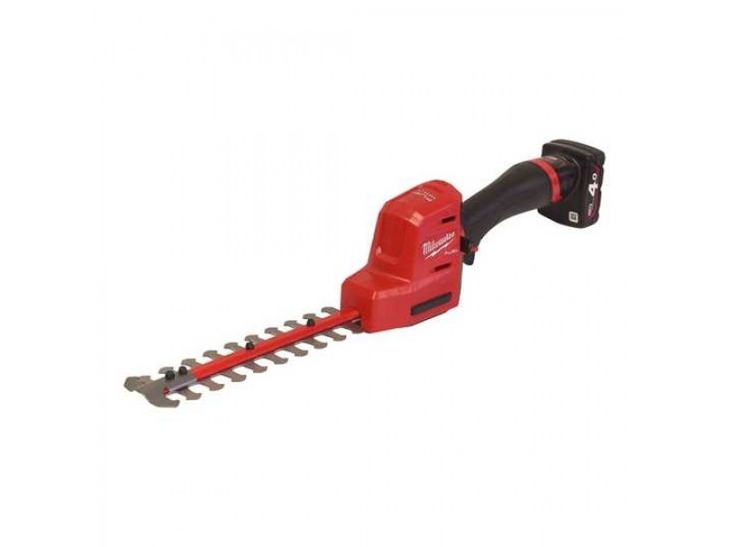 Akumulatorske škarje za grmičevje in travo Milwaukee M12 FHT20-402 FUEL, 12V, 200mm, 1.7kg, 4933479675