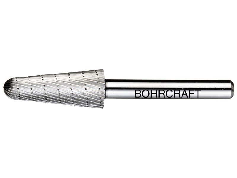 HSS roto rezkar Bohrcraft oblike L zaobljeni stožec (KEL), Dimenzije: 12x30mm, 52500301200