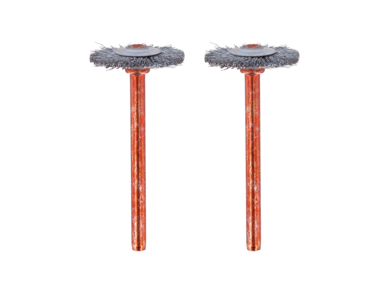 Nerjaveča jeklena krtača Dremel, Dimenzije: 3.2x44mm, Pakiranje: 2kos, 26150530JA