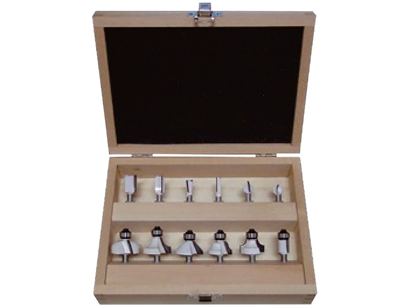 12-delni set za rezkanje Makita, 6mm, A-87921